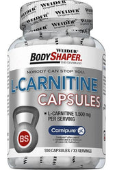 Weider - L-Carnitine Capsules - 100 caps - Nutri.se